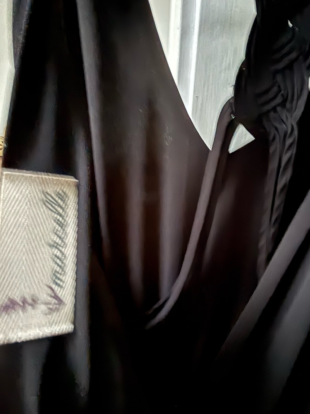 Rachel Roy Black Wide-Leg Jumpsuit with Strappy Braided Back – Size L - Picture 2 of 2